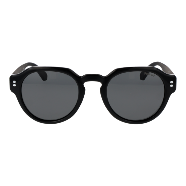 Polaroid Sonnenbrille PLD 6249/S/X 50807M9 – Frontansicht mit Polycarbonat Rahmen und Grau Gläsern