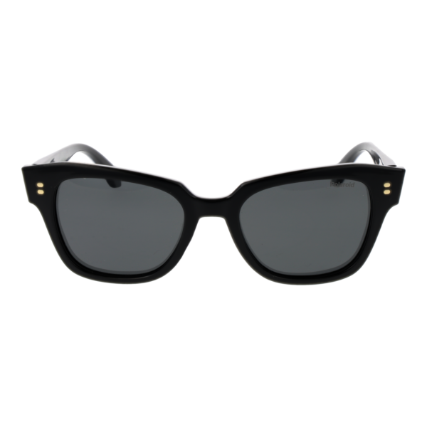 Polaroid Sonnenbrille PLD 6251/S/X 51807M9 – Frontansicht mit Kunststoff Rahmen und Grau Gläsern