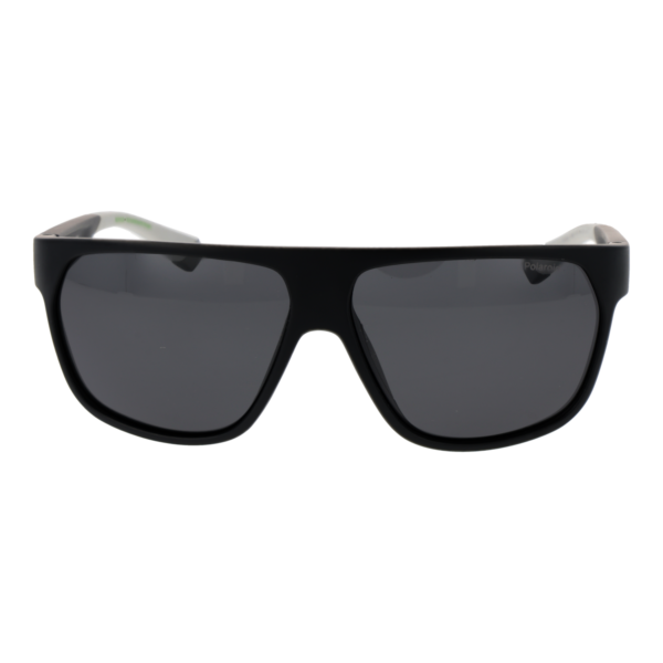 Polaroid Sonnenbrille PLD 7053/S 60003M9 – Frontansicht mit Polycarbonat Rahmen und Grau Gläsern