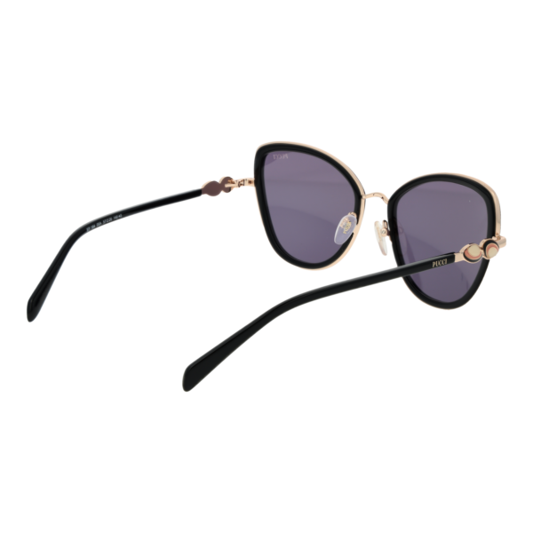 Rückansicht der Pucci Sonnenbrille EP0184 5705A – Metall Rahmen