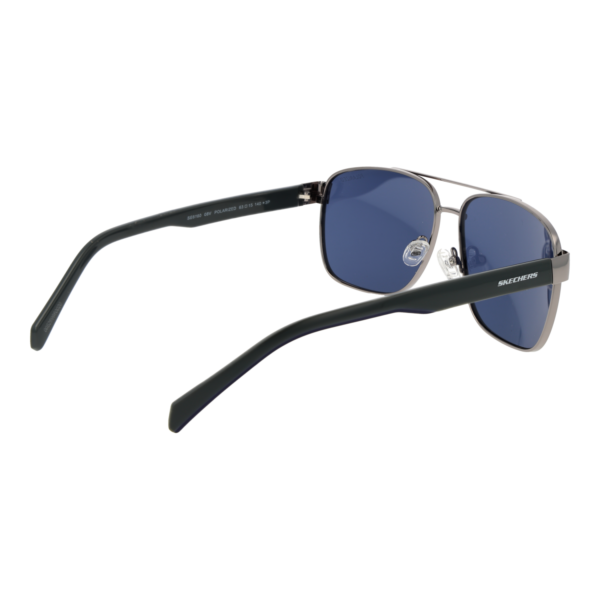 Rückansicht der Skechers Sonnenbrille SE6160 6308D – Metall Rahmen