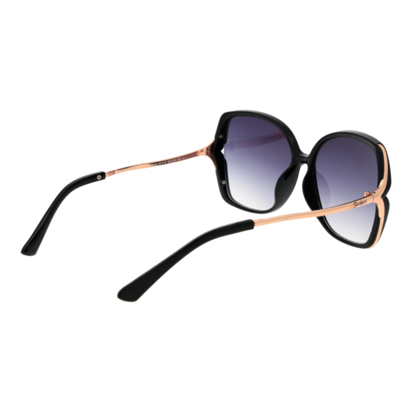 Rückansicht der Skechers Sonnenbrille SE6239 6001B – Kunststoff Rahmen