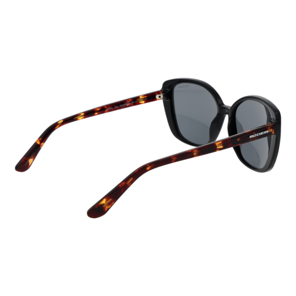Rückansicht der Skechers Sonnenbrille SE6265 5605D – Kunststoff Rahmen