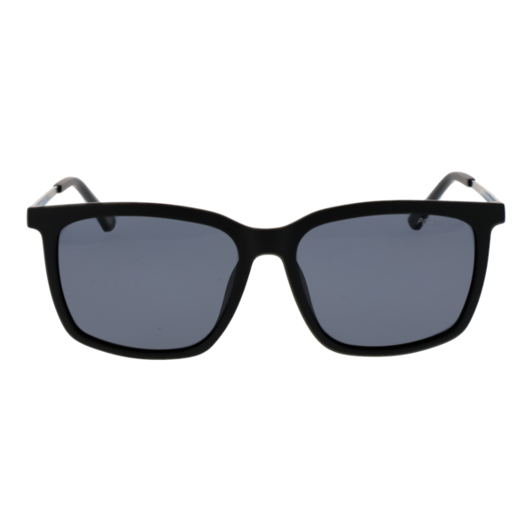 Skechers Sonnenbrille SE6282 5302D – Frontansicht mit Kunststoff Rahmen und Grau Gläsern