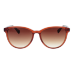 Ted Baker Sonnenbrille TB1763 57111 – Frontansicht mit Azetat Rahmen und Braun Gläsern