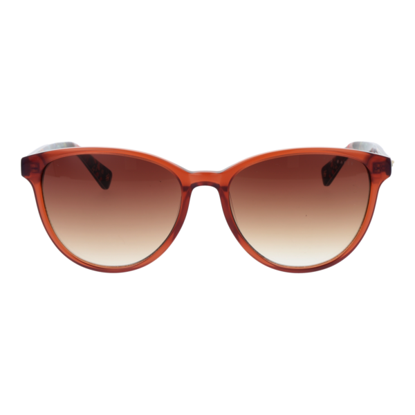 Ted Baker Sonnenbrille TB1763 57111 – Frontansicht mit Azetat Rahmen und Braun Gläsern