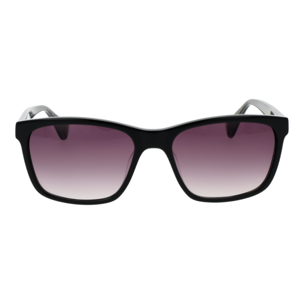 Ted Baker Sonnenbrille TB1780 58001 – Frontansicht mit Azetat Rahmen und Lila Gläsern