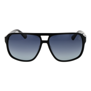Timberland Sonnenbrille TB00031 6501D – Frontansicht mit Azetat Rahmen und Grau Gläsern