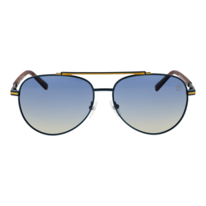 Timberland Sonnenbrille TB00039 6091D – Frontansicht mit Metall Rahmen und Grau Gläsern