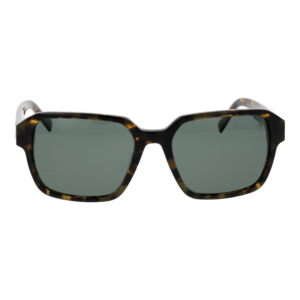 Timberland Sonnenbrille TB00043 5655R – Frontansicht mit Azetat Rahmen und Grün Gläsern