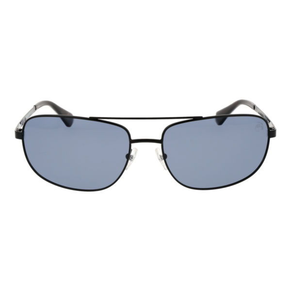 Timberland Sonnenbrille TB00045 6601D – Frontansicht mit Metall Rahmen und Grau Gläsern