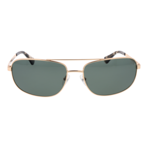 Timberland Sonnenbrille TB00045 6632R – Frontansicht mit Metall Rahmen und Grün Gläsern