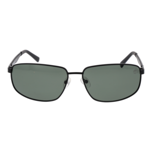 Timberland Sonnenbrille TB9300 6202R – Frontansicht mit Metall Rahmen und Grün Gläsern