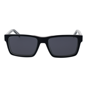 Tommy Hilfiger Sonnenbrille TH 2309/S 55PJPIR – Frontansicht mit Azetat Rahmen und Grau Gläsern