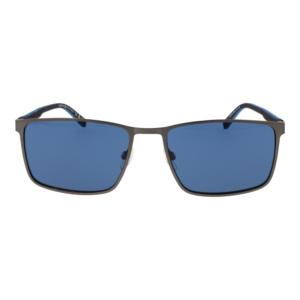 Tommy Hilfiger Sonnenbrille TH 2319/S 59R80KU – Frontansicht mit Metall Rahmen und Blau Gläsern