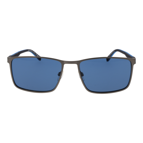 Tommy Hilfiger Sonnenbrille TH 2319/S 59R80KU – Frontansicht mit Metall Rahmen und Blau Gläsern