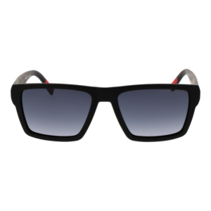 Tommy Hilfiger Sonnenbrille TH 2324/S 56OIT9O – Frontansicht mit Polyamid Rahmen und Grau Gläsern