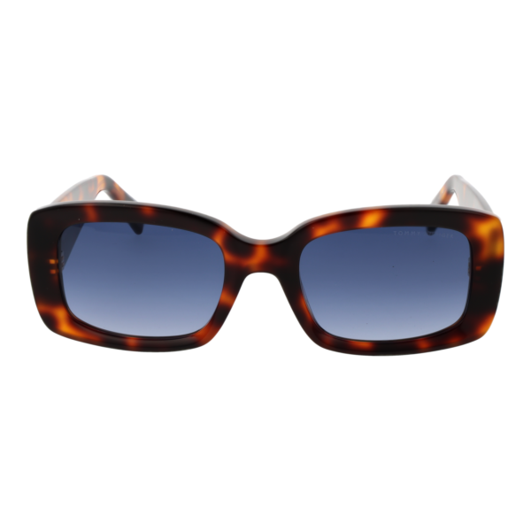 Tommy Hilfiger Sonnenbrille TH 2343/S 5305L08 – Frontansicht mit Azetat Rahmen und Blau Gläsern