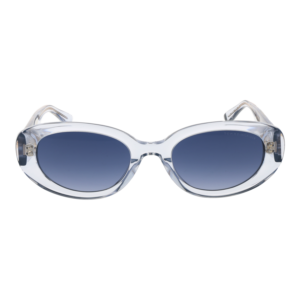 Tommy Hilfiger Sonnenbrille TH 2344/S 52MVU08 – Frontansicht mit Azetat Rahmen und Blau Gläsern