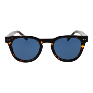 Tommy Hilfiger Sonnenbrille TH 86/S 49086KU – Frontansicht mit Azetat Rahmen und Blau Gläsern