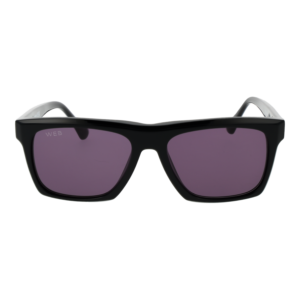 Web Sonnenbrille WE0350 5505A – Frontansicht mit Azetat Rahmen und Grau Gläsern