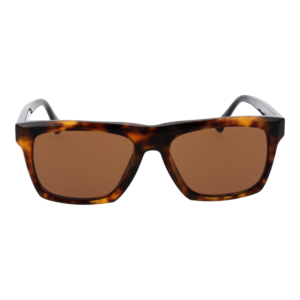 Web Sonnenbrille WE0350 5555E – Frontansicht mit Azetat Rahmen und Braun Gläsern