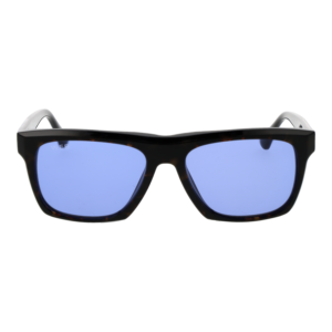 Web Sonnenbrille WE0350 5556V – Frontansicht mit Azetat Rahmen und Blau Gläsern