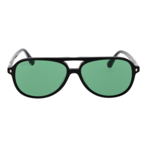Web Sonnenbrille WE0368 5901N – Frontansicht mit Azetat Rahmen und Grün Gläsern