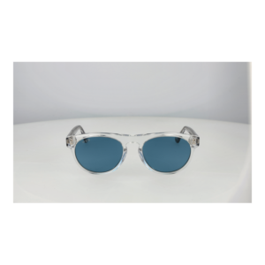 Web Sonnenbrille WE0372 5326V – Frontansicht mit Azetat Rahmen und Blau Gläsern