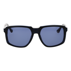 Web Sonnenbrille WE0378 5892V – Frontansicht mit Azetat Rahmen und Blau Gläsern