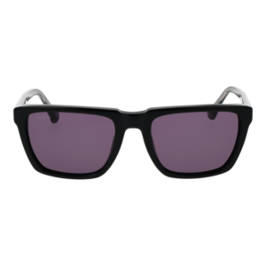 Web Sonnenbrille WE0379 5505A – Frontansicht mit Azetat Rahmen und Lila Gläsern