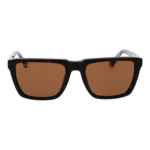 Web Sonnenbrille WE0379 5556E – Frontansicht mit Azetat Rahmen und Braun Gläsern