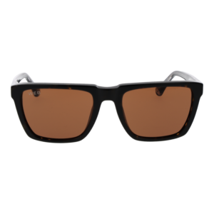 Web Sonnenbrille WE0379 5556E – Frontansicht mit Azetat Rahmen und Braun Gläsern