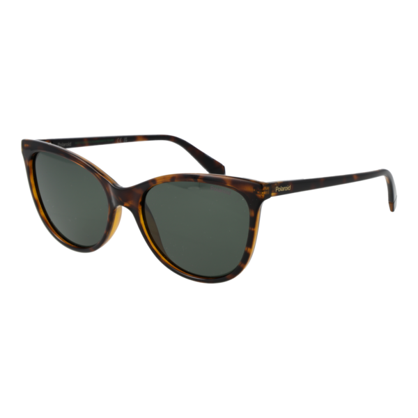 Polaroid Katzenaugen Sonnenbrille PLD 4179/S 55086UC in Braun – 45° Seitenansicht