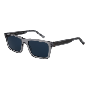 Tommy Hilfiger Rechteck Sonnenbrille TH 2309/S 55KB7KU in Grau – 45° Seitenansicht