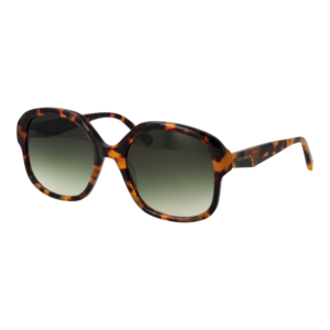 Ted Baker Quadrat Sonnenbrille TB1685 55267 in Havanna – 45° Seitenansicht