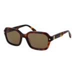 Ted Baker Rechteck Sonnenbrille TB1697 55101 in Braun – 45° Seitenansicht