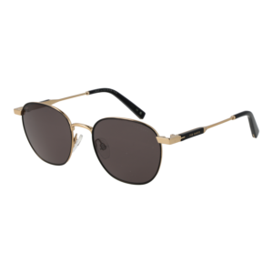 Ted Baker Panto Sonnenbrille TB1714 51001 in Schwarz – 45° Seitenansicht