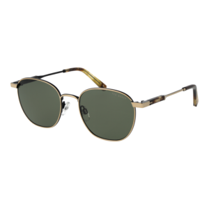 Ted Baker Rund Sonnenbrille TB1714 51011 in Gold – 45° Seitenansicht