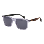 Ted Baker Quadrat Sonnenbrille TB1724 53904 in Grau – 45° Seitenansicht