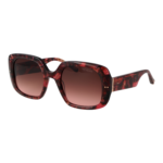 Ted Baker Quadrat Sonnenbrille TB1730 53204 in Rosa – 45° Seitenansicht