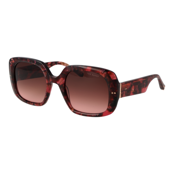Ted Baker Sonnenbrille TB1730 53204 – 45° Seitenansicht Ted Baker Quadrat Sonnenbrille TB1730 53204 in Rosa – 45° Seitenansicht