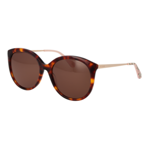 Ted Baker Schmetterling Sonnenbrille TB1741 55100 in Braun – 45° Seitenansicht