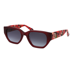 Pepe Jeans Geometric Sonnenbrille PJ7411 52273 in Rot – 45° Seitenansicht