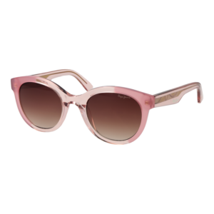 Pepe Jeans Rund Sonnenbrille PJ7471 50247 in Pink – 45° Seitenansicht
