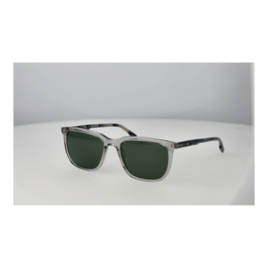 Hackett Rechteck Sonnenbrille HSK3359 56909 in Grau – 45° Seitenansicht