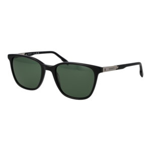 Hackett Rechteck Sonnenbrille HSK3361 51001 in Schwarz – 45° Seitenansicht