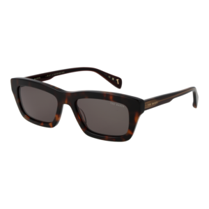 Ted Baker Rechteck Sonnenbrille TB1764 54140 in Braun – 45° Seitenansicht