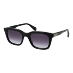 Ted Baker Rechteck Sonnenbrille TB1765 52001 in Schwarz – 45° Seitenansicht