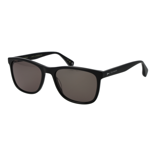 Ted Baker Sonnenbrille TB1779 57001 – 45° Seitenansicht Ted Baker Trapez Sonnenbrille TB1779 57001 in Schwarz – 45° Seitenansicht